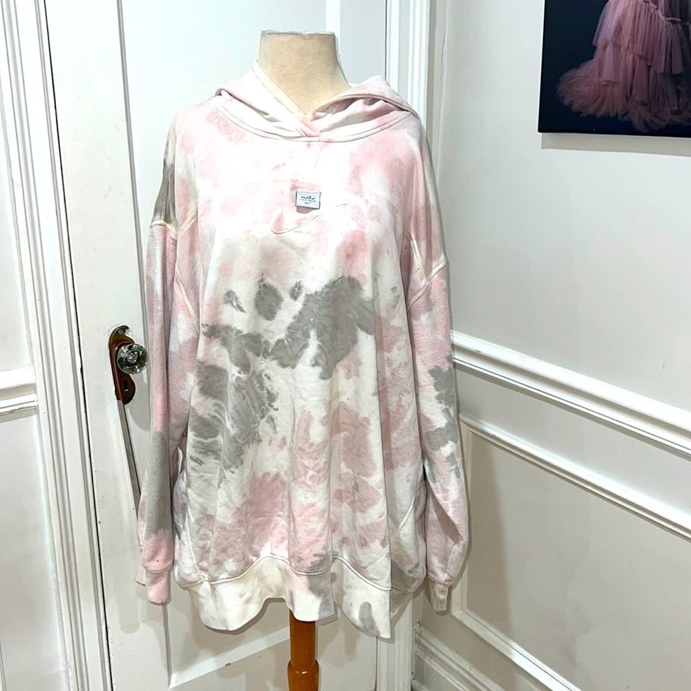 Nike oversized tie dye sweater